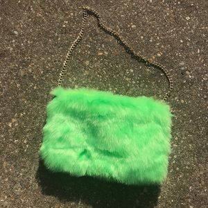 Green purse
